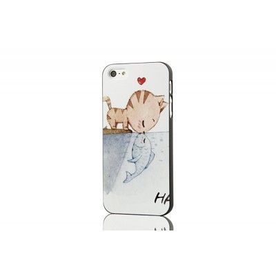 Skal till iPhone 5S/5 - Loving Cat