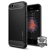 SPIGEN Rugged Armor Skal till Apple iPhone 5/5S/SE - Svart