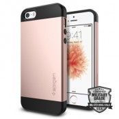 SPIGEN Slim Armor Skal till Apple iPhone 5/5S/SE - Rose Gold