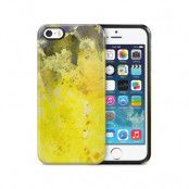 Tough mobilSkal till Apple iPhone SE/5S/5 - Vattenfärg - Gul