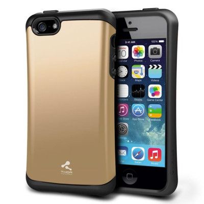 Verus Hard Drop Skal till till Apple iPhone 5/5S/SE (Gold)