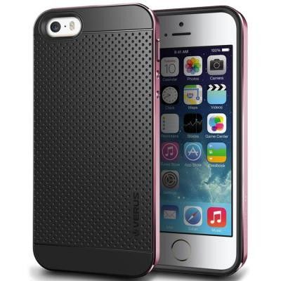 Verus Iron Shield Aluminum Metal Frame Skal till till Apple iPhone 5/5S/SE (Mage