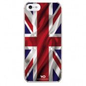 White Diamonds Flagga UK Apple iPhone 5/5S/SE Skal