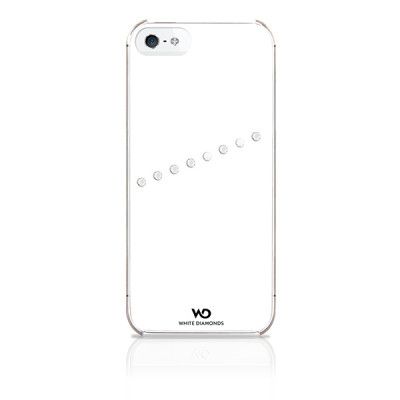 WHITE-DIAMONDS Sash Vit Apple iPhone 5/5S/SE Skal