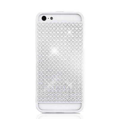 White Diamonds The Rock skal till Apple iPhone 5/5S/SE- Vit