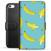 iPhone 5/5S/SE Premium Plånboksfodral - Bananer