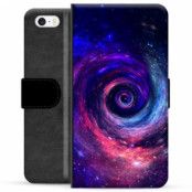 iPhone 5/5S/SE Premium Plånboksfodral - Galax