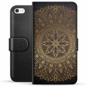 iPhone 5/5S/SE Premium Plånboksfodral - Mandala