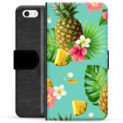 iPhone 5/5S/SE Premium Plånboksfodral - Sommar