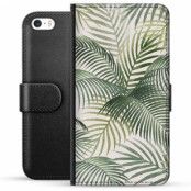 iPhone 5/5S/SE Premium Plånboksfodral - Tropisk
