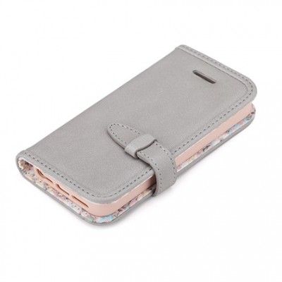 Rock Peace Series Mobilväska till Apple iPhone 5S/5 (Grå)