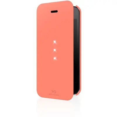 White Diamonds Crystal Booklet (iPhone 5/5S/SE) - Roséguld