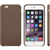 Apple Läderfodral (iPhone 6 Plus) - Olivbrun