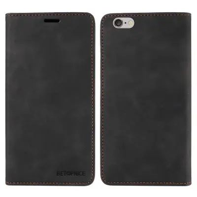 BETOPNICE 003 iPhone 6 Plus/7 Plus/8 Plus Fodral TPU+PU - Svart