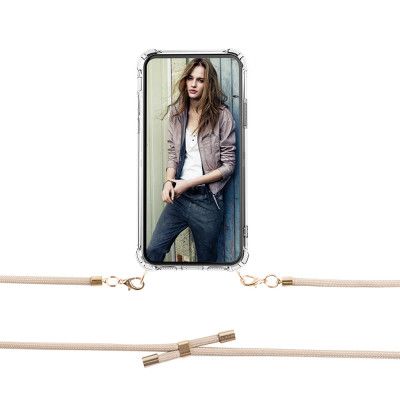 Boom iPhone 6 Plus skal med mobilhalsband- Rope Brown