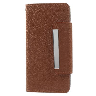 Plånboksfodral med avtagbart skal till Apple iPhone 6(S) Plus -  Brun