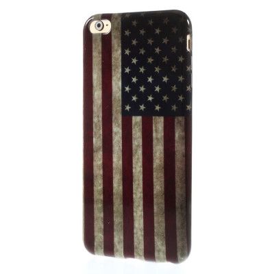 Flexicase Skal till Apple iPhone 6(S) Plus - Amerikanska Flaggan
