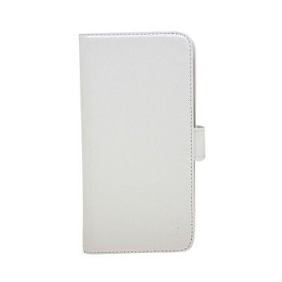 Gear Plånboksfodral av äkta läder till Apple iPhone 6(S) Plus - Vit