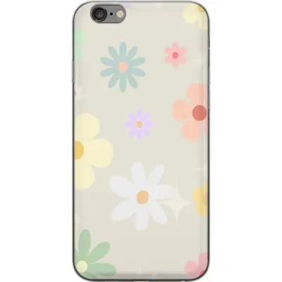 Mobilskal till Apple iPhone 6 Plus med fejdande blommor