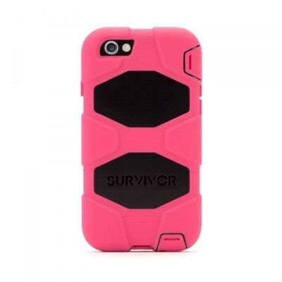 Griffin Survivor till Apple iPhone 6(S) Plus - Svart/Rosa