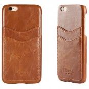 iDeal Dual Card Case - Skal till Apple iPhone 6(S) Plus - Brun