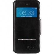 iDeal Premium Swipe Wallet Apple iPhone 6(S) Plus, avtagbart skal, svart