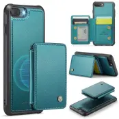 JEEHOOD J05 Fodral för iPhone 6 Plus/7 Plus/8 Plus Cyan