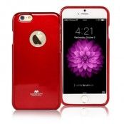 Mercury Flexicase Skal till Apple iPhone 6(S) Plus - Röd