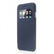 Mercury Wow Bumper Plånboksfodral till Apple iPhone 6(S) Plus - Mörkblå
