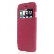 Mercury Wow Bumper Plånboksfodral till Apple iPhone 6(S) Plus - Magenta