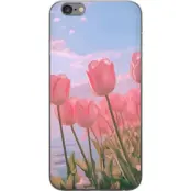 Mobilskal till Apple iPhone 6 Plus med Rosa Tulpaner