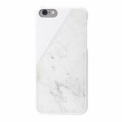 Native Union Clic Marble skal till Apple iPhone 6(S) Plus med äkta marmor, vit