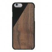 Native Union Clic Wood (iPhone 6(S) Plus) - Svart/brun