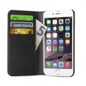Puro Apple iPhone 6(S) Plus Magnetiskt Plånboksfodral - Svart