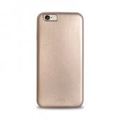 Puro Apple iPhone 6(S) Plus Vegan Eco-leather Cover - Guld
