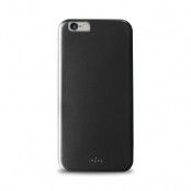 Puro Apple iPhone 6(S) Plus Vegan Eco-leather Cover - Svart