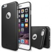 Ringke Logo-Cut Slim Dual Coated Skal till Apple iPhone 6(S) Plus - Gun Metal