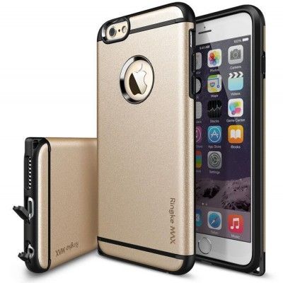 Ringke MAX Double Layer Armor Tough Skal till Apple iPhone 6(S) Plus - Gold