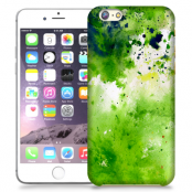 Skal till Apple iPhone 6 Plus - Vattenfärg - Grön