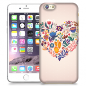 Skal till Apple iPhone 6 Plus - Blommigt hjärta