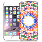 Skal till iPhone 6 Plus - Blommor Cirkel