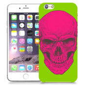 Skal till iPhone 6 Plus - Dödskalle - Magenta
