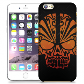 Skal till iPhone 6 Plus - Dödskalle - Orange
