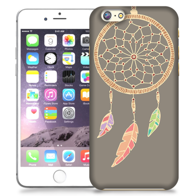 Skal till iPhone 6 Plus - Drömfångare - Brun