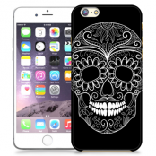 Skal till Apple iPhone 6/6S Plus - Glad dödskalle - Svart