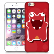 Skal till iPhone 6 Plus - Glatt Bubbelmonster - Röd