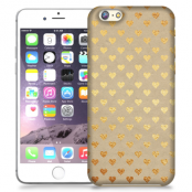 Skal till Apple iPhone 6 Plus - Gyllene hjärtan