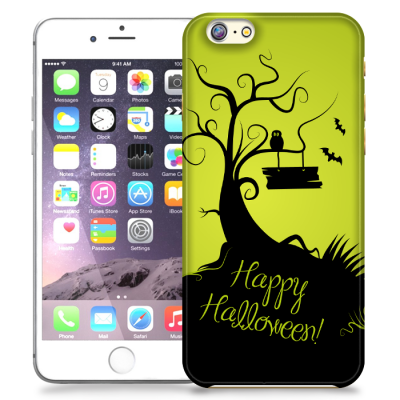 Skal till Apple iPhone 6/6S Plus - Halloween Träd