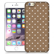 Skal till iPhone 6 Plus - Polka - Brun