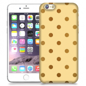 Skal till Apple iPhone 6 Plus - Polka - Guld